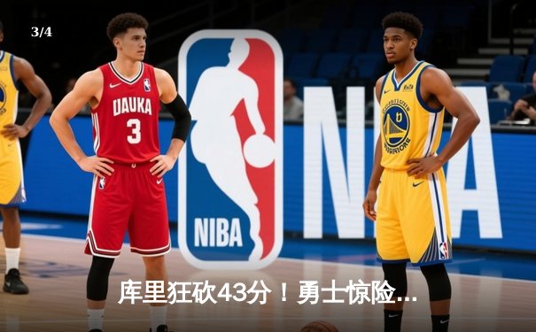 库里狂砍43分！勇士惊险逆转凯尔特人，总决赛扳成2-2平 - 3